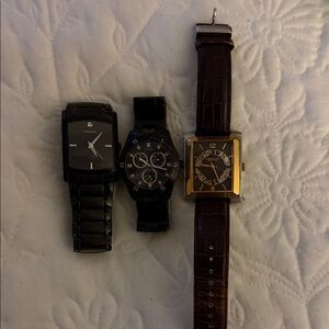 Watch bundle sold as is